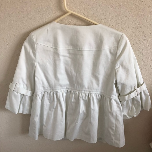BCBG White Vanilla Blouse - Picture 4 of 4